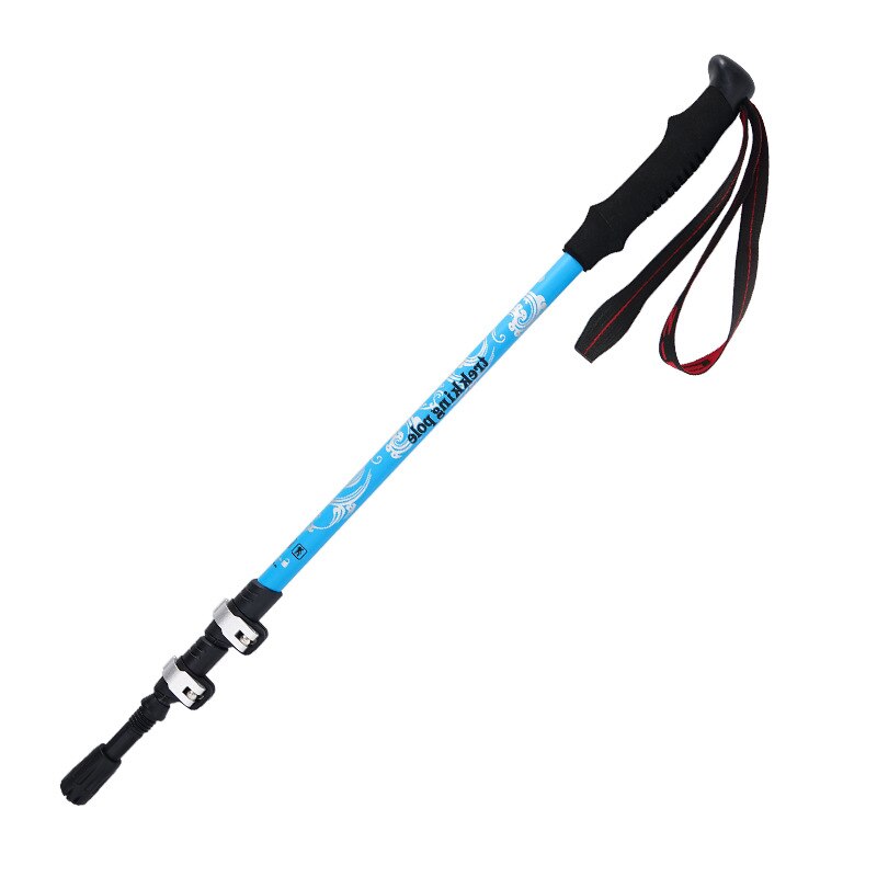 Ultralight Walking Sticks Trekking Pole Telescopic Cane Aluminum Crutch Outdoor Portable Hiking Gear Mountaineering Equipment