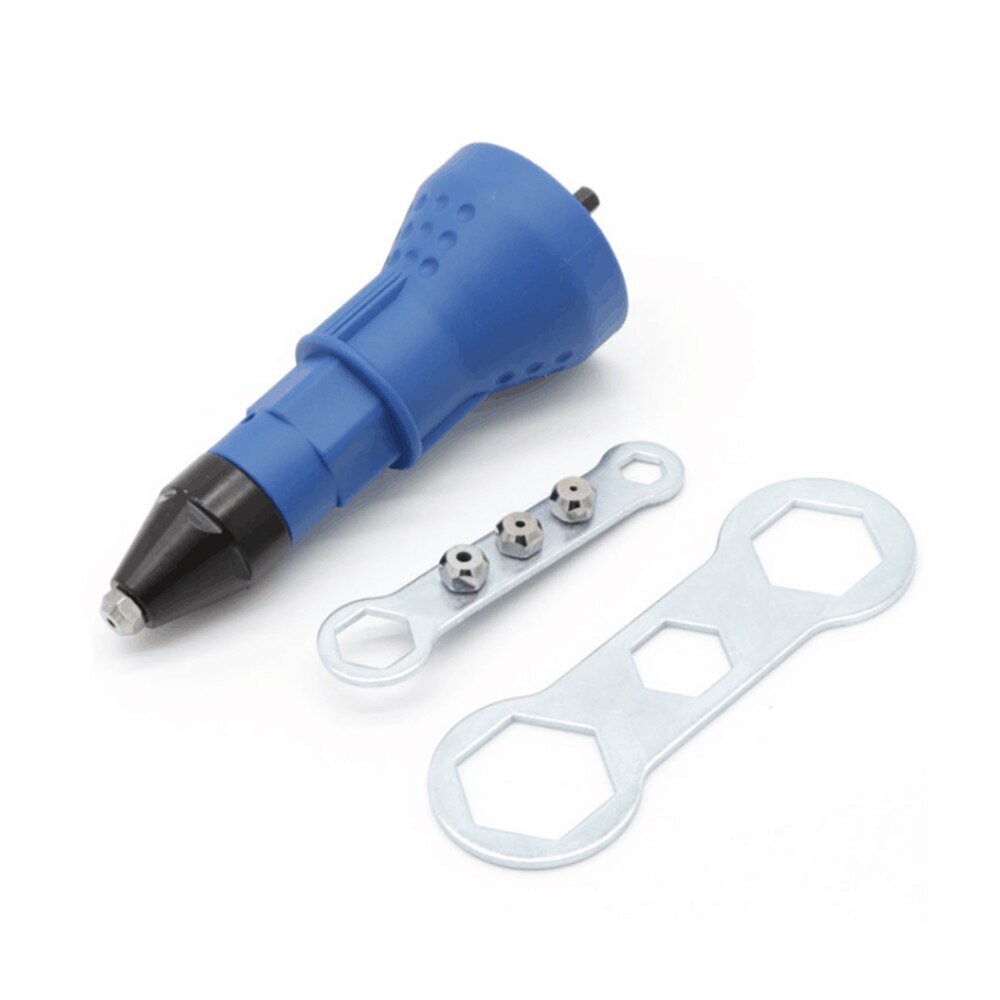 Electric Rivet Nut Gun Riveting Tool Cordless Riveting Drill Adaptor Insert Nut Tool Riveting Drill Adapter