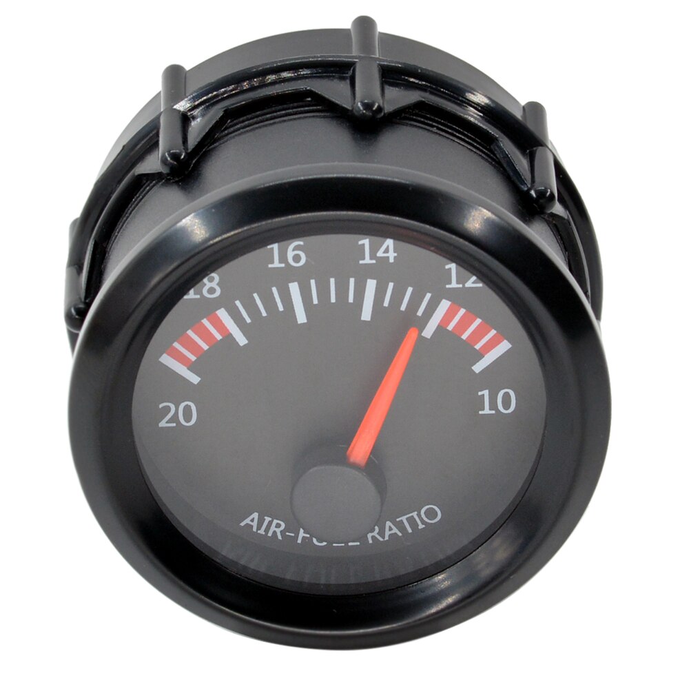 Dragon 2" 52mm Stepper Motor White LED Backlight Auto Car Air Fuel Ratio Gauge Narrow Band Oxygen Sensor Meter