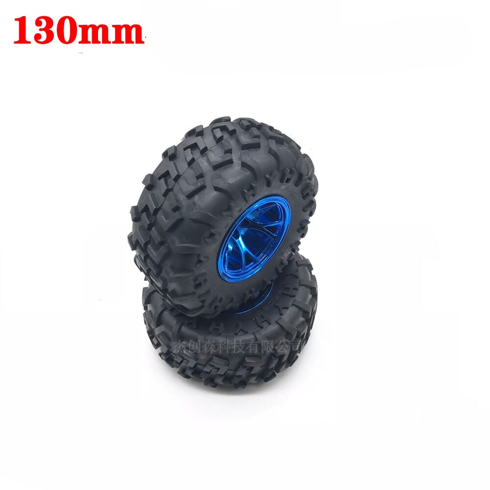 Smart Diy 130Mm Diameter Speelgoed Autobanden Gebruik Voor Robot Koppeling Koppeling 3Mm 4Mm 6Mm 8mm Messing Hexagon As Motor Wiel Hub Kit