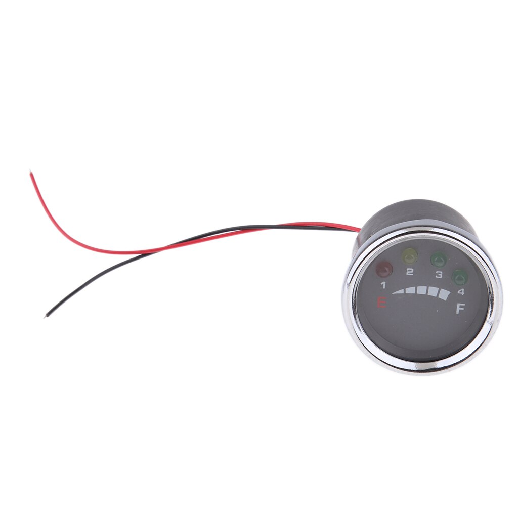 48V Motorcycle Round Analog Battery State Of Charge Indicator Meter