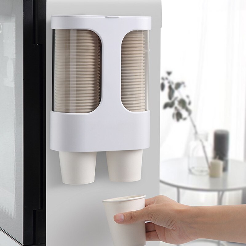 Automatisk vanddispenser kopperholder engangs kopperholder kopper opbevaringshylde sorterer papir kopper automatiske kopperfjerner