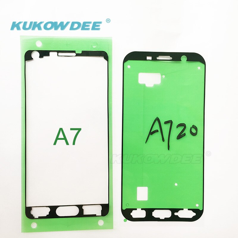 5 piece J1 J2 J3 J330 J3pro Replacement LCD Bezel Frame Sticker For Samsung Galaxy A3 A5 A7 A8 A9 Frame Glue Sticker Adhesive