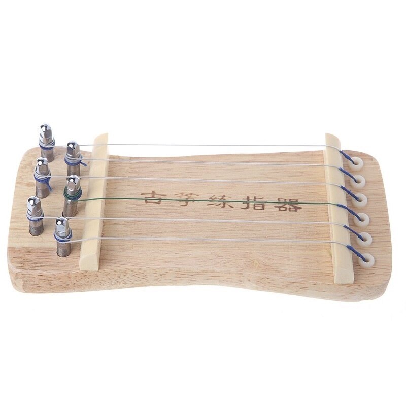 Beatbox Mini Guzheng Gitaar Vinger Training Apparaat Praktijk Tool Voor Grip Instrument: Yellow