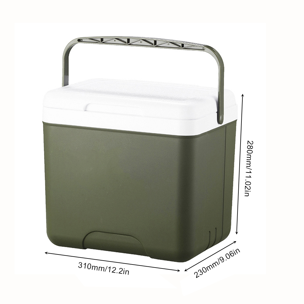 Food Preservation Box 3/5/6/9/13L Freshkeeping Incubator Large Capacity Food Storage Box Cooler Ice Bucket Camping BBQ Accessory: Beige