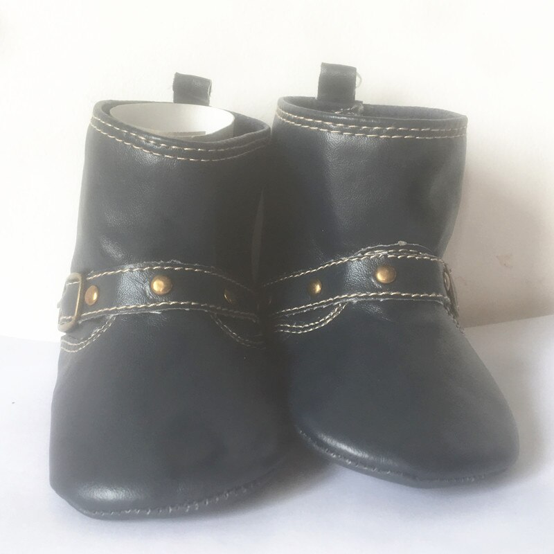 Baby Klassische Cowboy Stiefel PU Weichen Sohlen Baby Junge Mädchen Schuhe Kleinkind Stiefel Kleinkind Winter Neugeborenen Schuhe Erste Wanderer Zapatos bebe