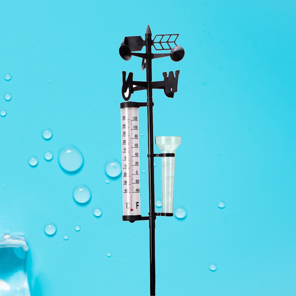 Estación Meteorológica de para exteriores, medidor de dirección del viento práctico y preciso, fácil de montar, 1 unidad