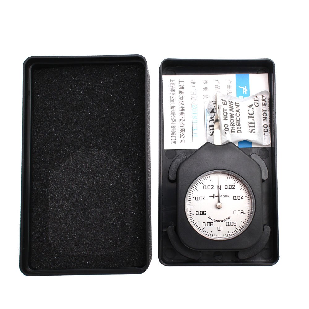 Sen -0.1-1 0.1n tensiometer analog mätklocka enkelpekare kraftverktyg spänningsmätare