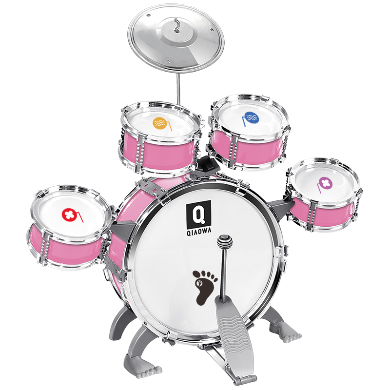 Kinderen Drum Set Kinderen Junior Drums Kit Simulatie Jazz Drums Percussie Muziekinstrument Wijsheid Ontwikkeling Speelgoed Converteren Drum