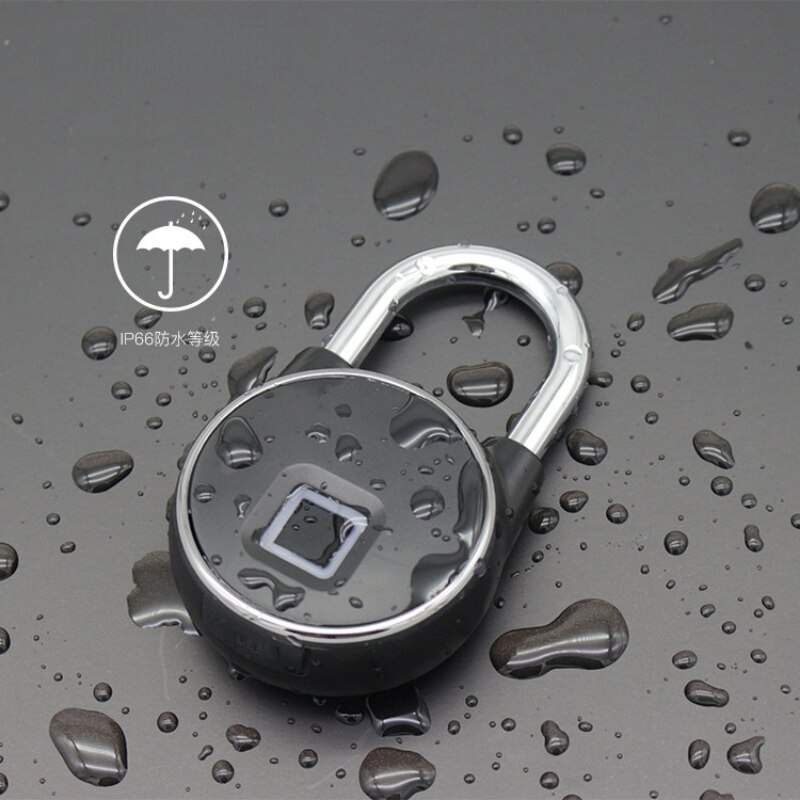 Fingerprint Smart Lock Tuya APP Bluetooth Waterproof Smart Lock USB Rechargeable Keyless Lock School Gym Locker Smart Lock