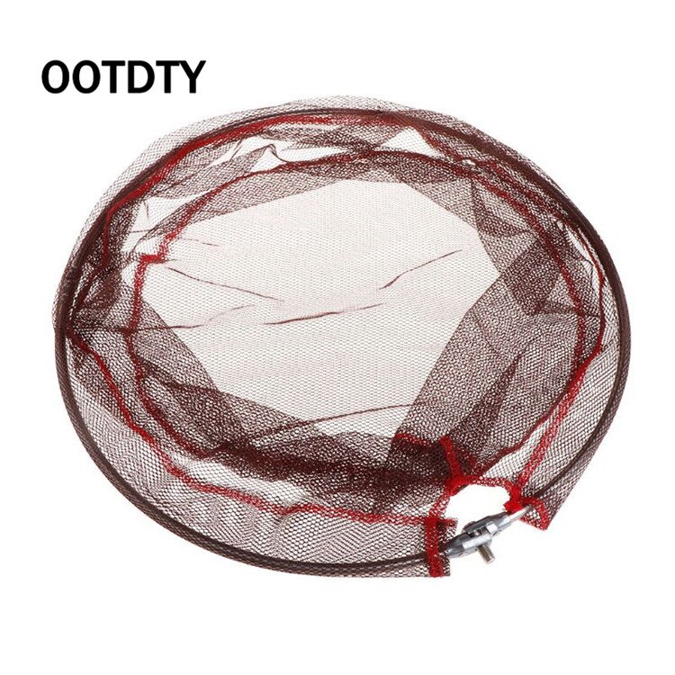 Fishing Net Mesh Bag Silicone Landing Net High Density Tackle Accessories 35/40cm Portable R3ME: 40cm(15.75in)