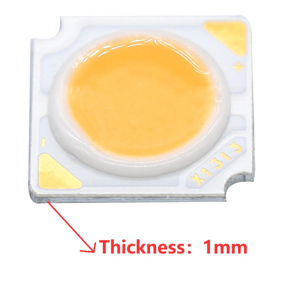 10 Uds Chip COB 3W 5W 7W 10W 12W 15W 18W 300mA 1313 cuentas de luz LED de cristal Bridgelux integradas para focos de techo de bombilla LED
