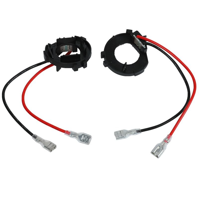 Bombilla de Xenon H7 HID, bombillas de faro delantero de coche, adaptador de soporte de Base para Tiguan/Golf 6 7/Scirocco/Sharan/Touran