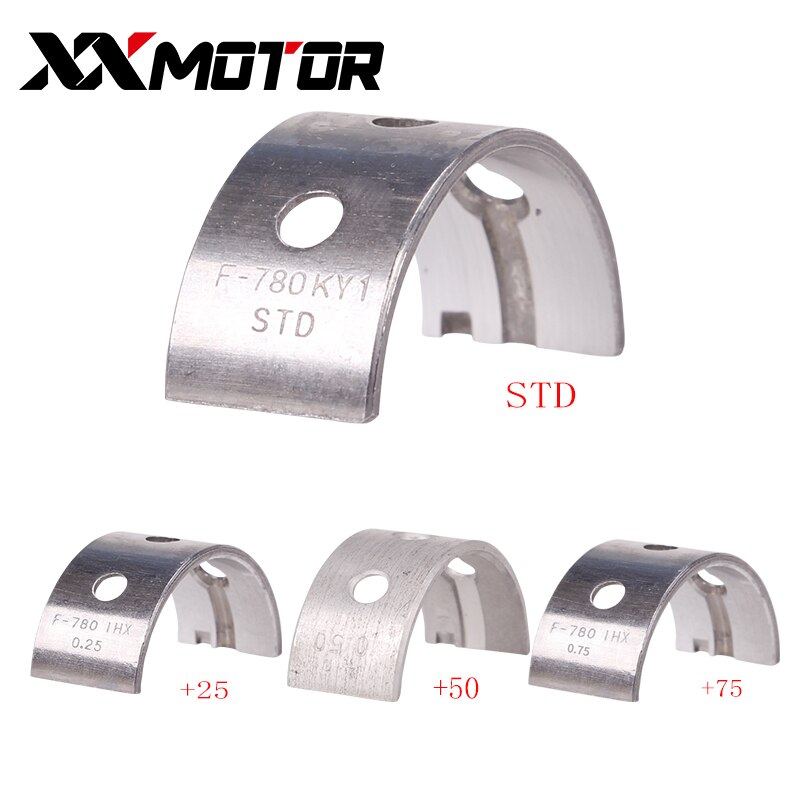 10PCS/Set Engine Main Crankshaft Crank Shaft Bearing STD Oversize 0.25 0.5 0.75mm For Honda CBR250 CBR250RR MC14 MC17 MC19 MC22