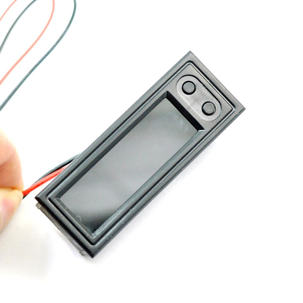 DC 12V Multifunction High-precision Clock Inside and Outside Car Temperature Battery Voltage Monitor Panel Meter