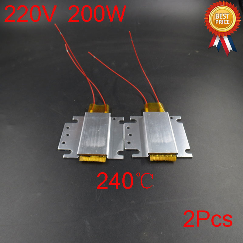 2Pcs 220V 200W Ptc Heater Egg Boiler Spare Parts Thermostat Boiler Aluminum Heating Ceramic jdieien479
