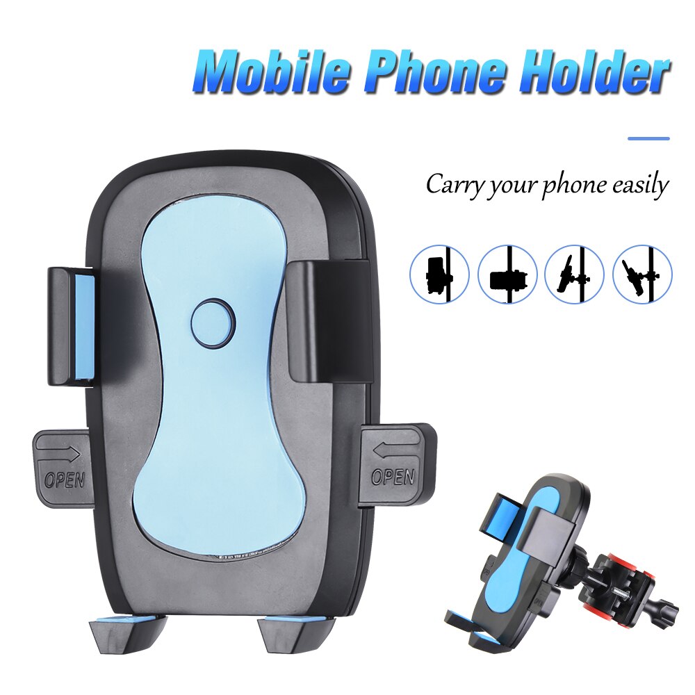 Stativ für iPhone praktisch Stativ mit Telefon Halfter und Fernauslöser Kompatibel mit iPhone/Android Perfekte für Selfie Video