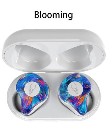 Sabbat X12 pro Draadloze Oordopjes Bluetooth 5.0 Oortelefoon Sport Hifi Headset Handsfree Waterdichte Oordopjes voor Samsung iPhone HuaWei: Blooming