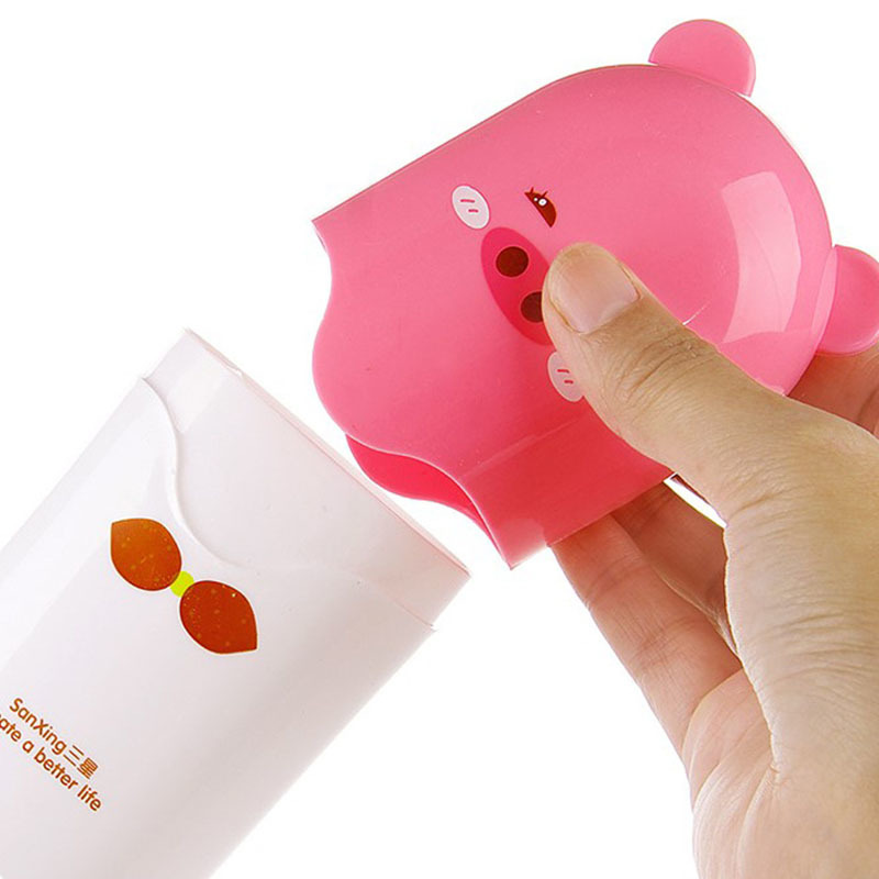 Caja de cepillos de dientes con bonitos dibujos para niños, producto de baño, caja de cepillo de dientes protectora, soporte para campamento, funda portátil, caja de viaje para senderismo