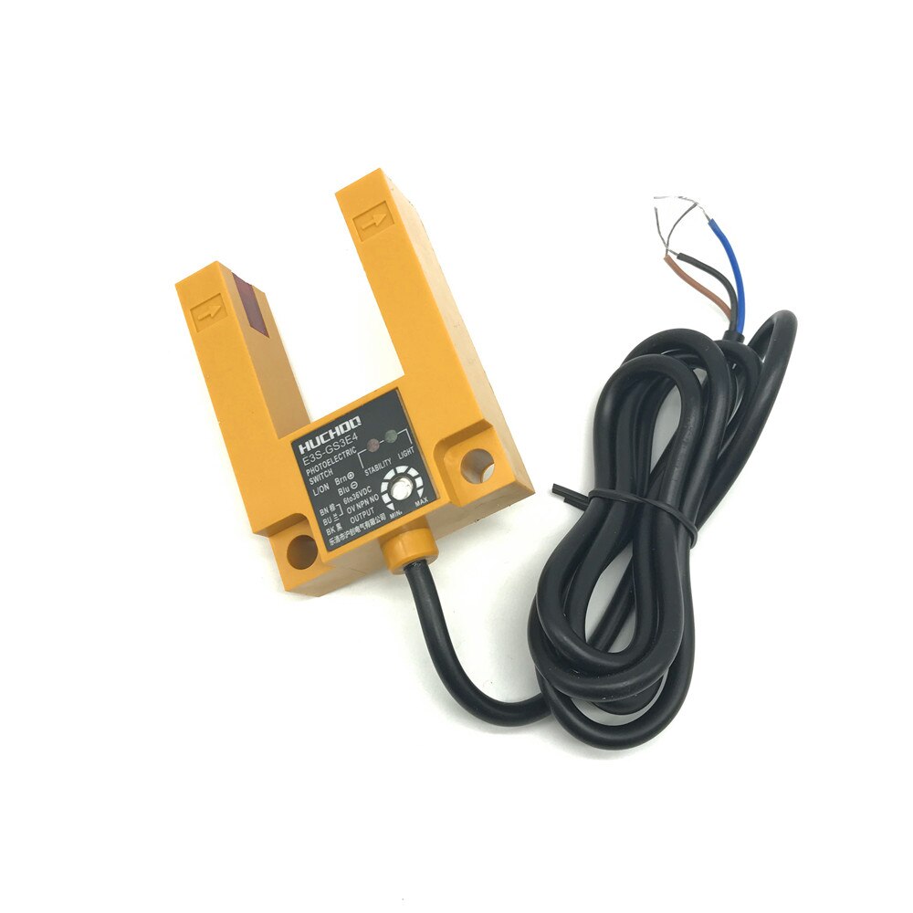E3S-GS3E4 U Type Groef Soort Foto-elektrische Schakelaar Sensor Dc Drie Draads Npn Normaal Open