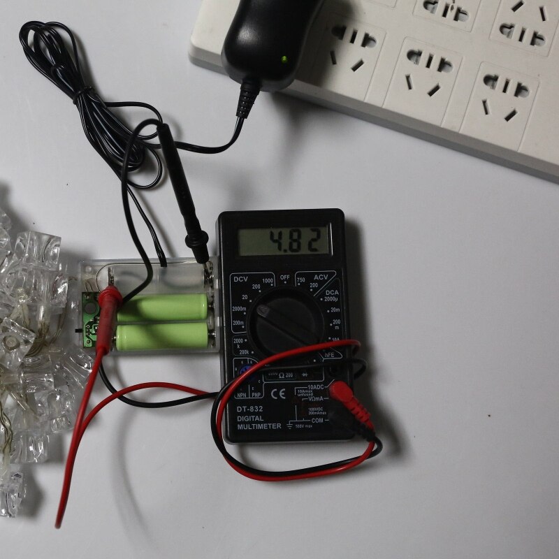 AA eliminator baterii moc nas dostaw regulowane napięcie 3V 4.5V 6V 9V 12V adapter może zastąpić 2AA robić 8AA baterie