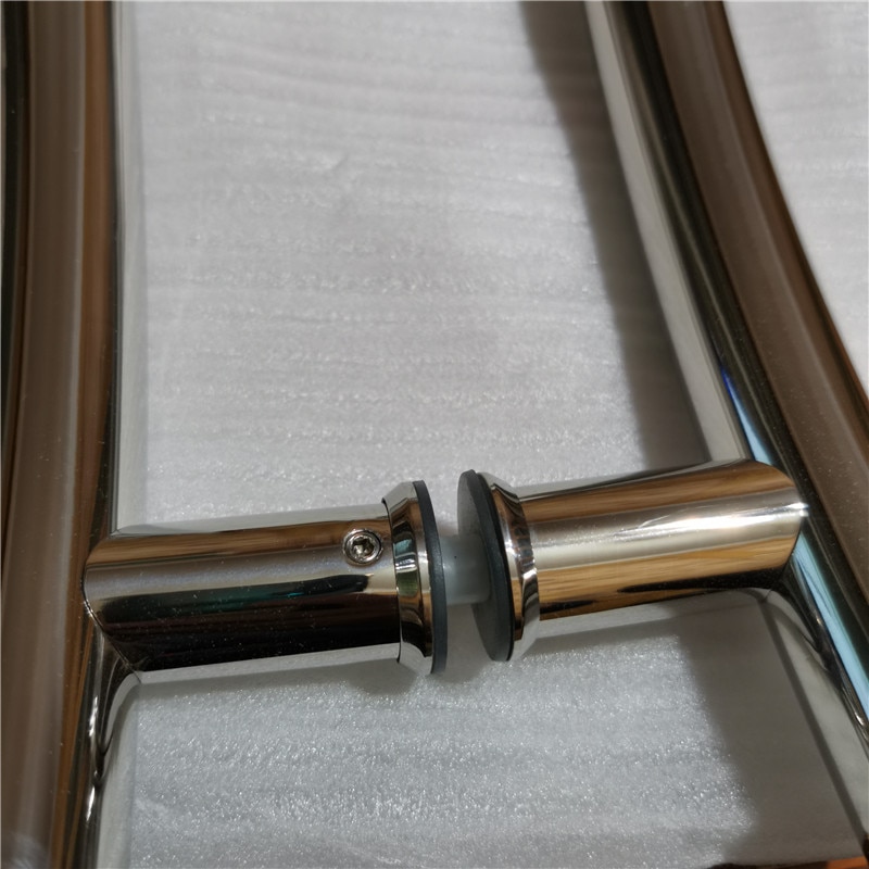 Diameter 32*600mm 24" SUS304 Mirror Stainless Steel S shape Door Handle Pull