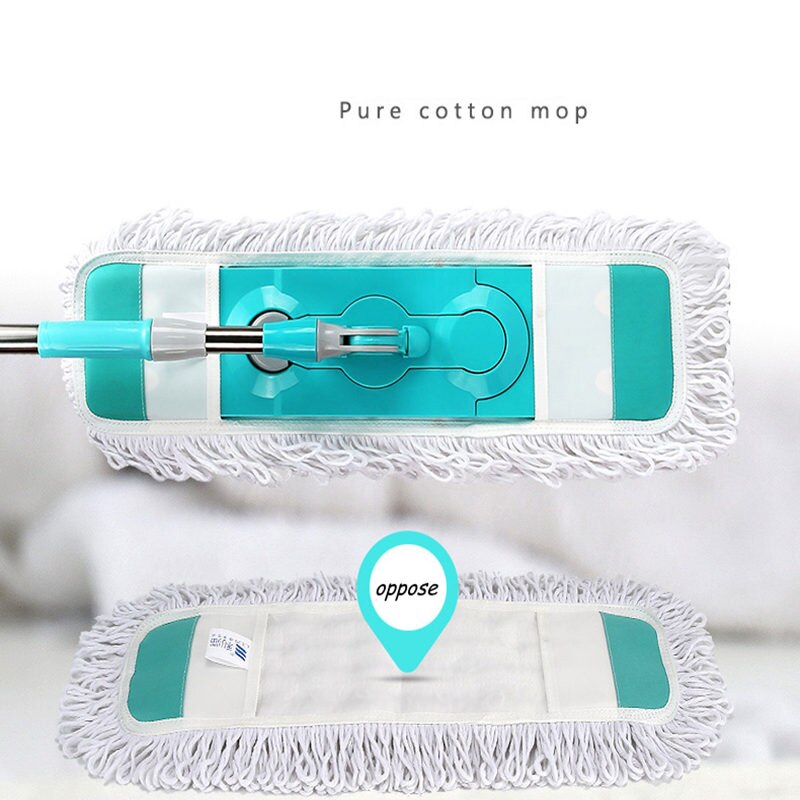 60 Cm Super Große Mikrofaser Mopp Edelstahl Stee Teleskop Griff Staub Pad drücken Prämie Mopp robust Einstellbare 360 Drehbare Mopp