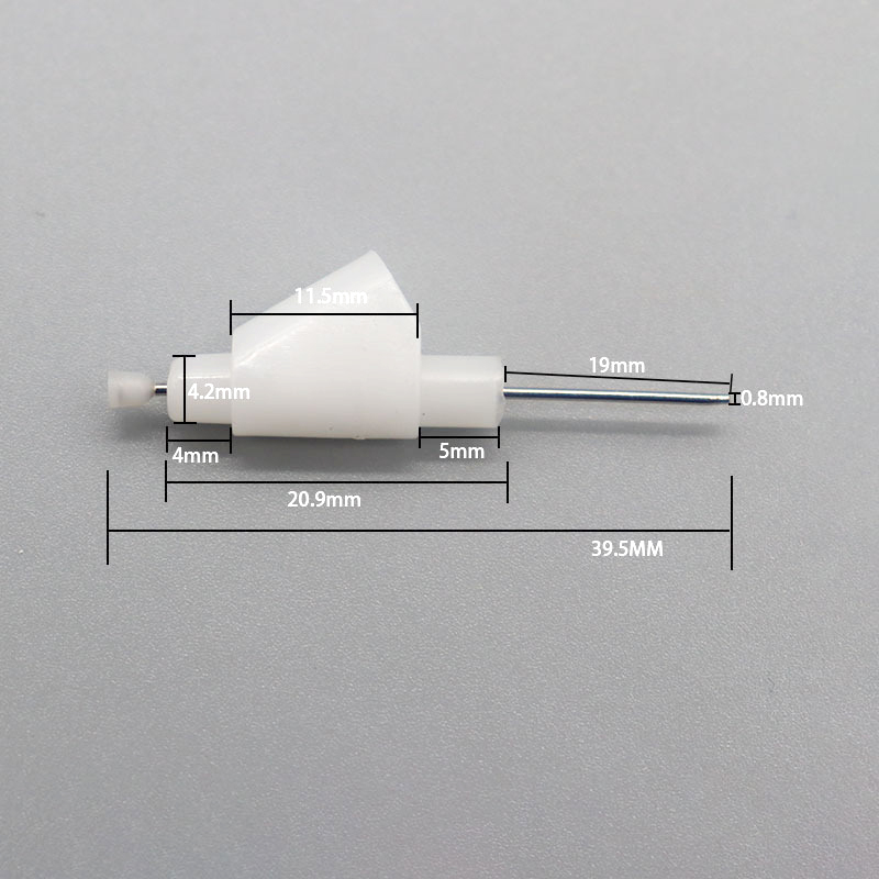 Valvola di tipo Y valvola di colla AB valvola di arresto della perdita di tipo T valvola di arresto della valvola di erogazione della colla in plastica piccola in miniatura needl: Grigio