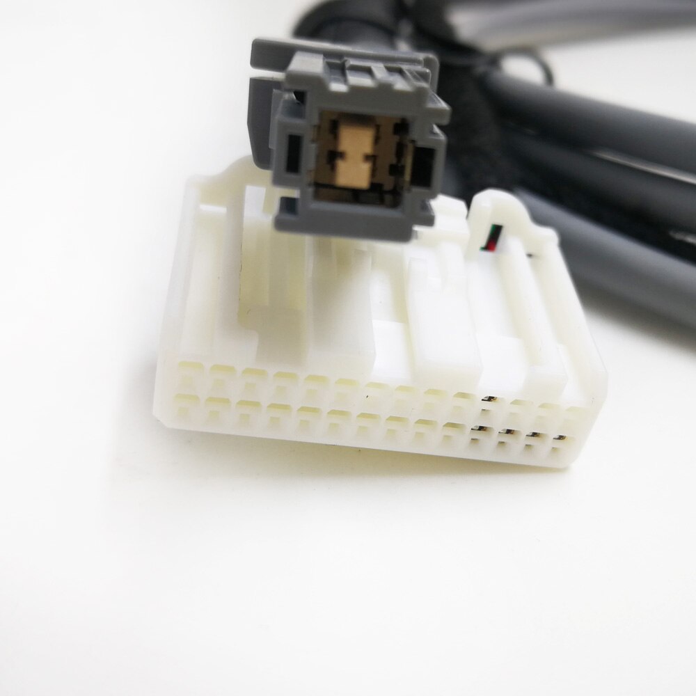 Auto Diy Aux Usb Kit Usb/Aux Panel Schakelaar 28Pin Poort Voor Toyota Corolla Rav4 Highlander Land Cruiser Camry