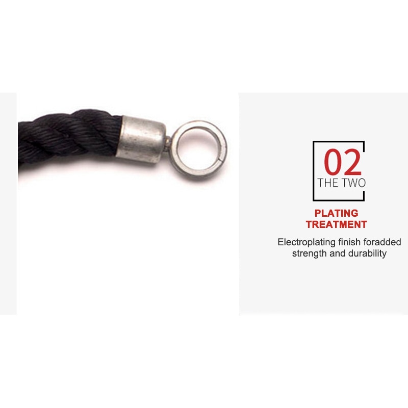 Tricep Touw Biceps Band Pull Touw Fitness Apparatuur Bodybuilding Spier Training Arm Schouder Sterkte Oefening Touw Accessoires