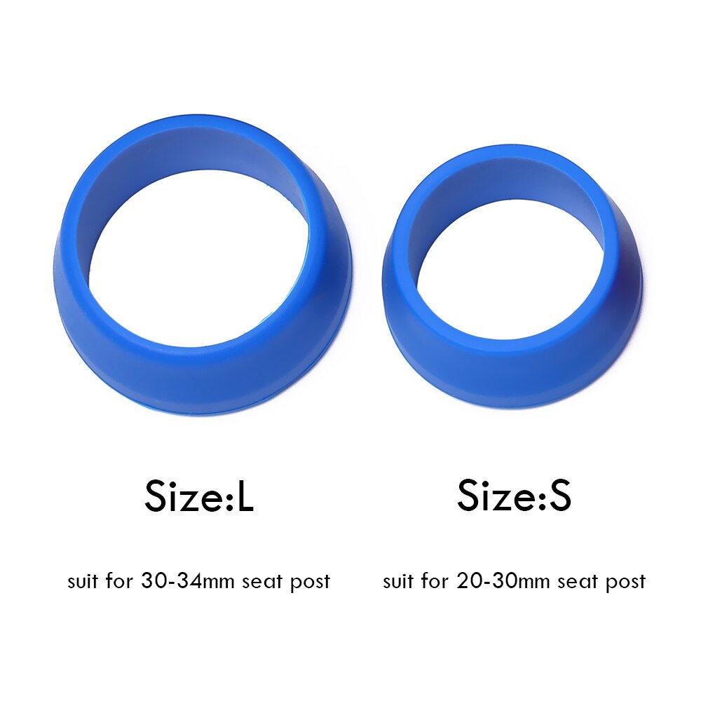 1Pcs Silicone Waterproof Bicycle Seatpost Case Protective Ring 4 Colors Mountain/Road Bike Seat Post Rubber Ring Cover