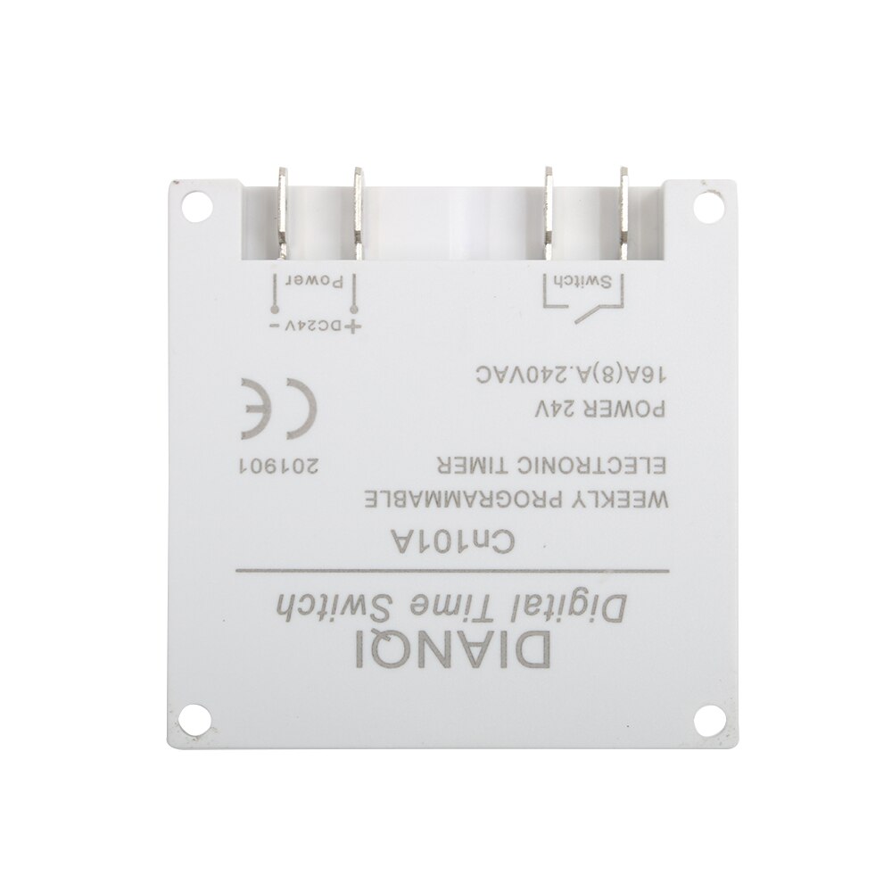 Digitale Tijd Schakelaar Lcd Power Timer CN101A DHC15 THC-101A Wekelijkse Programmeerbare Elektronische Timer 12V 24V 110V 220V 8A Om 16A