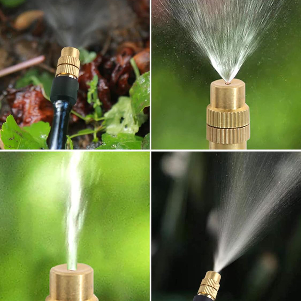 5 stücke Automatische Bewässerung System Haushalt Zerstäubung Düse Anlage Spritzen Spray Staub Reduktion Garten Bewässerung Timer Düse