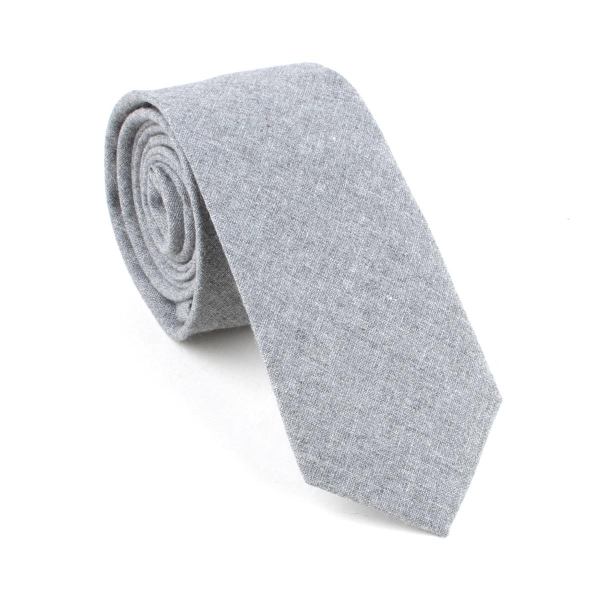 Mærke herre vintage solid hals slips til mand stribe rød blå bryllup business slim slips corbatas tyndt slips: 8