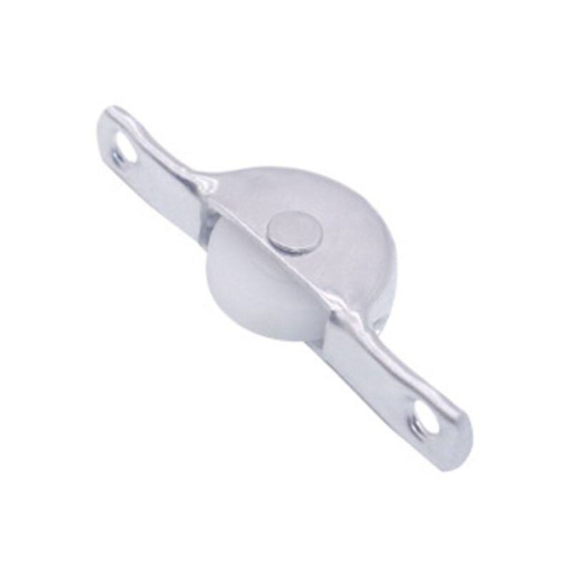 Poulie coulissante en Nylon pour portes et tiroirs, 10 pièces, pour meubles, garde-robe, placard, outil de quincaillerie