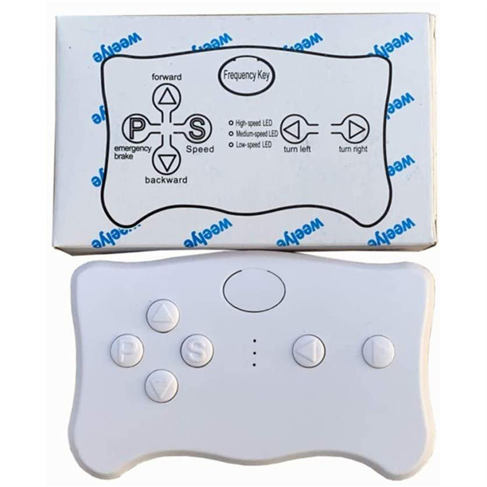 RX7 12V weelye 2.4G Bluetooth Remote Control and Receiver (Optional) for Kids Powered Ride on Car Replacement Parts