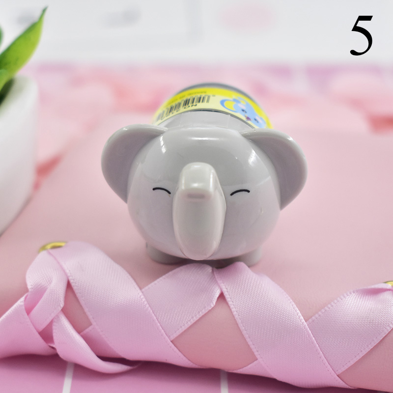 Sacapuntas lindo de un solo agujero, sacapuntas Kawaii de elefante para niñas, para niñas, suministros para la escuela, papelería coreana