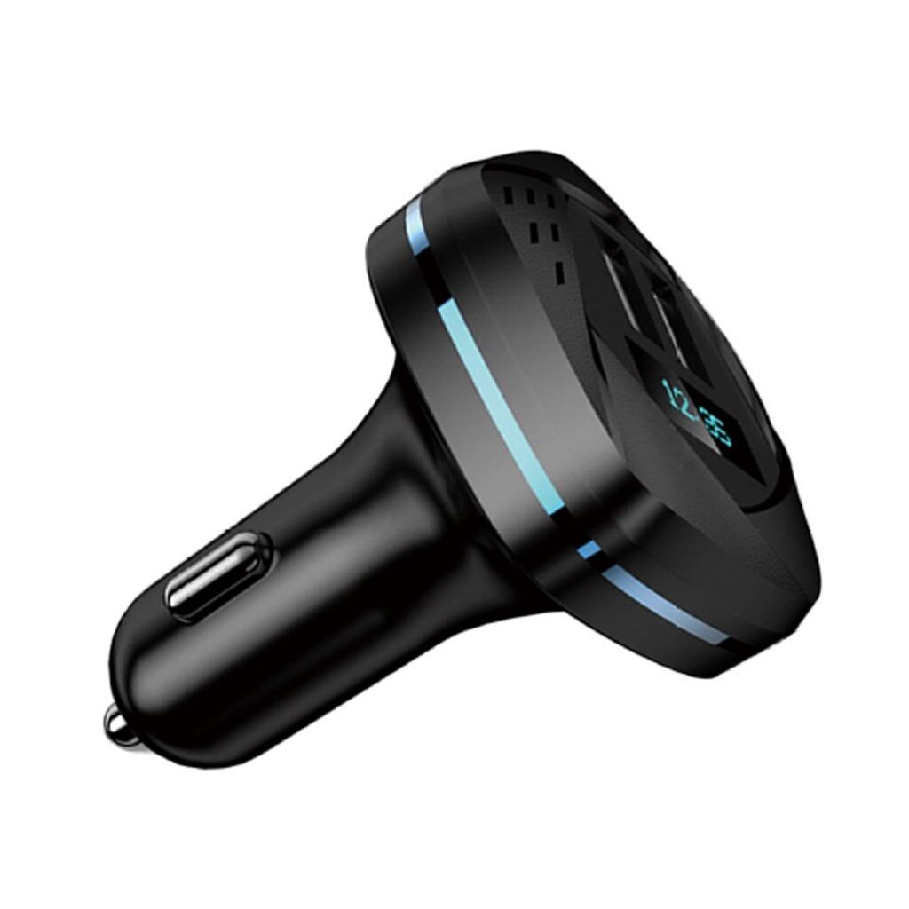 Kit mains libres pour voiture, lecteur MP3, musique, Bluetooth, FM, transmetteur, chargeur double USB, Pack de 1