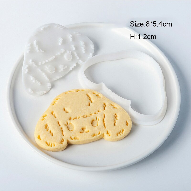 15 Styles Animals Pet Cat Dog Paw Cookie Cutter Mold 3D Cat Biscuits Cutter Sugarcraft Pastry Biscuit Mold Kitchen Baking Tools: E2173