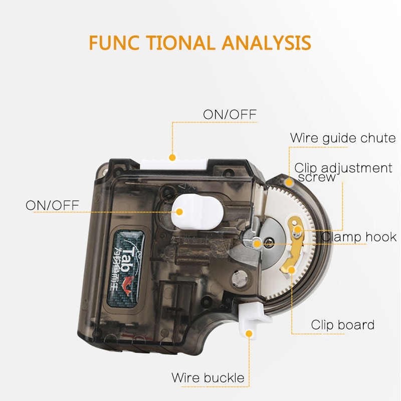 Tragbare Elektrische Automatische Angelhaken binden Knoten Werkzeug Schnelle Angeln Haken Linie Binden Gerät Maschine Angelgerät