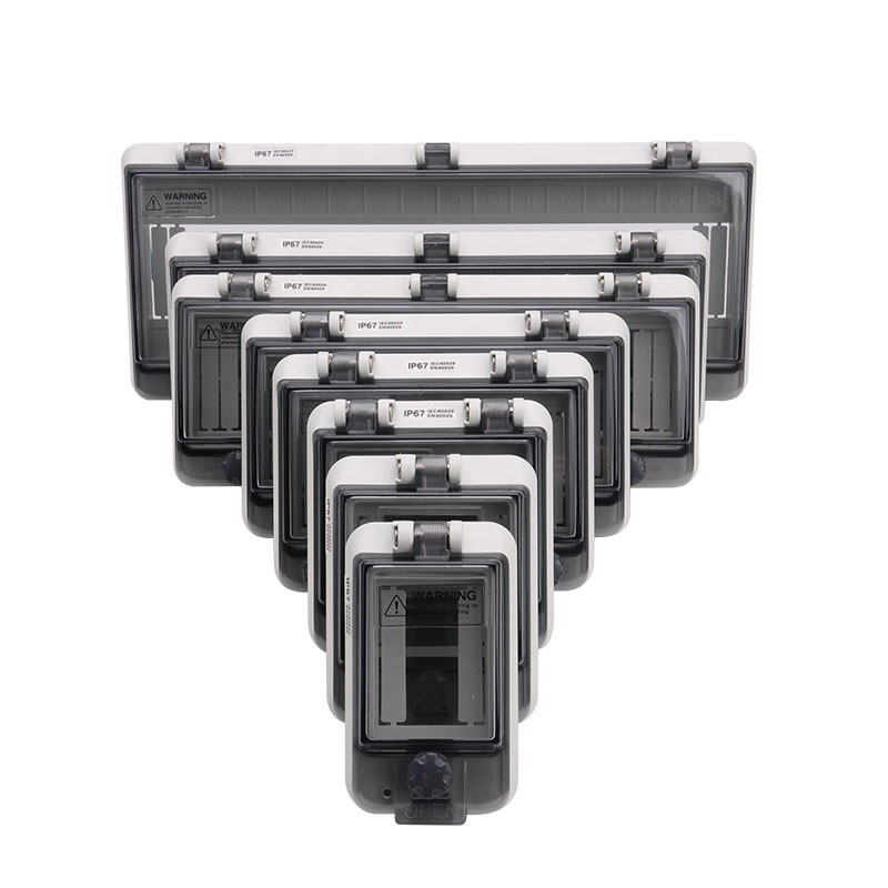 Transparent button protection window cover Waterproof window circuit breaker switch IP67 splash cover box