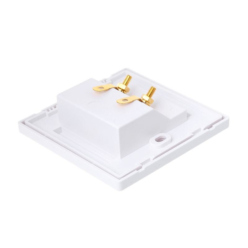 Wall Socket Audio Video Panel Speaker Junction Box Power Outlet