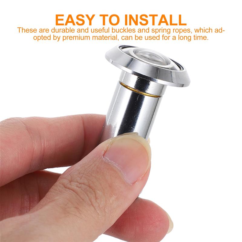 Safety Door Viewer Glass Lens Door Viewer Door Peephole with Privacy Cover