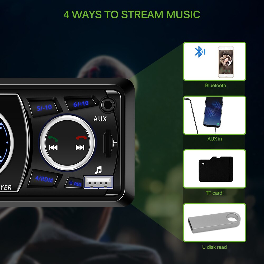 DC 12V Classic Car Radio Multimedia Video Player Universal Auto Stereo Car Multimedia Player Auto Radio