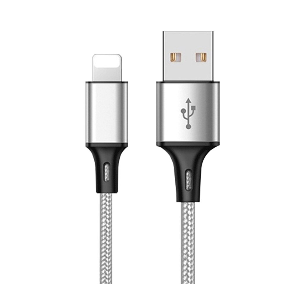 1M 2M 3M USB Charger Cable For iPhone 7 8 Plus 11 Pro XS Max X 5 5S 6 S 6S iPad Long i Phone Data Wire Origin Fast Charging Cord: Silver / 2m