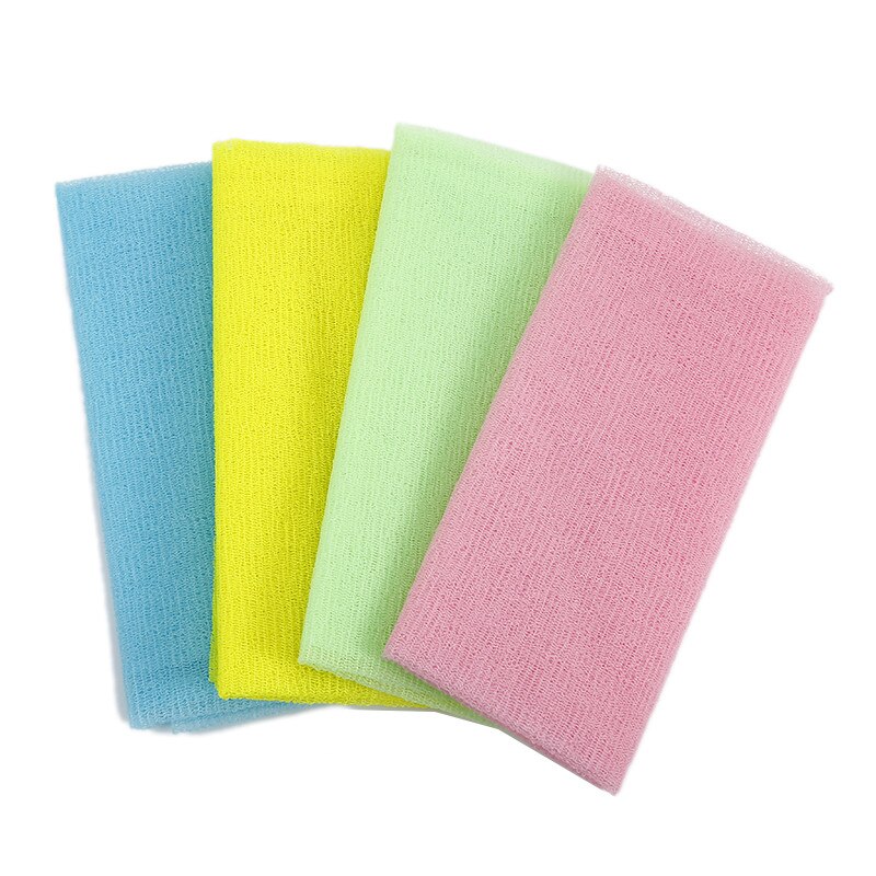 1 stks microfiber handdoek badhanddoeken Exfoliërende Nylon Bad Douche Body Schoonmaken Wassen Schrobben Doek Bad Douche Handdoek