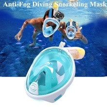Ademhalingsapparaat 3 kleuren droog duikmasker zomerzwemmen volgelaatsmasker s/m duurzaam anti-condens snorkel zwemmasker duiken
