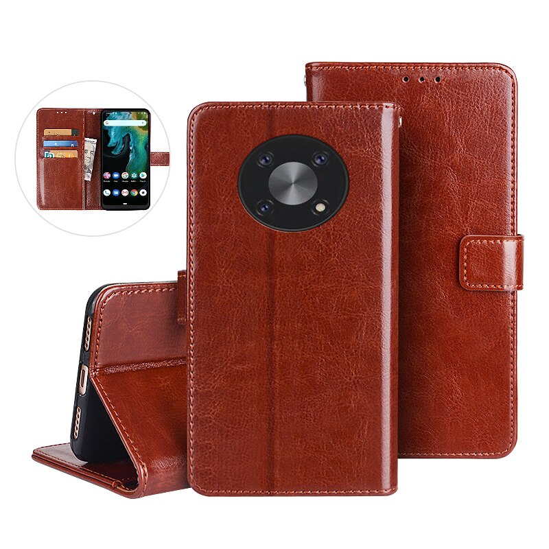 Voor Cubot Max 3 Case 6.95 &quot;Leather Case Op Voor Coque Cubot Max3 Magnetische Flip Wallet Cover Phone Case fundas