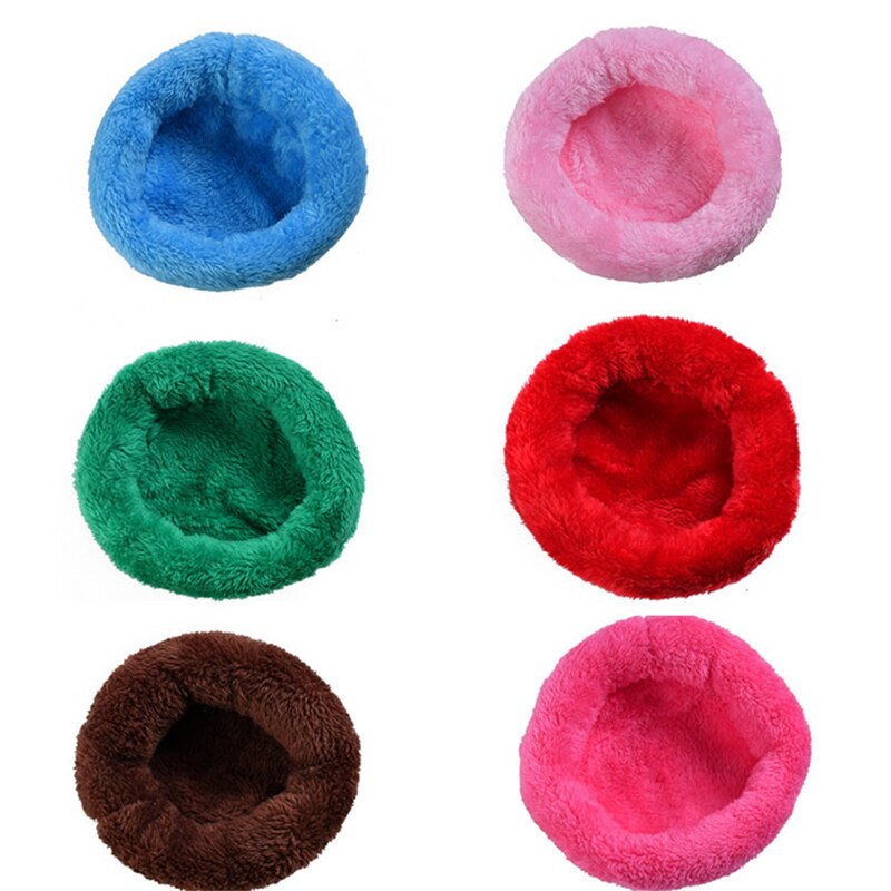 Winter Soft Fleece Guinea Pig Bed Small Animal Cage Mini Mat Hamster Rat Sleeping Bed Hamster House Sofa Hedgehog Pet Supplies