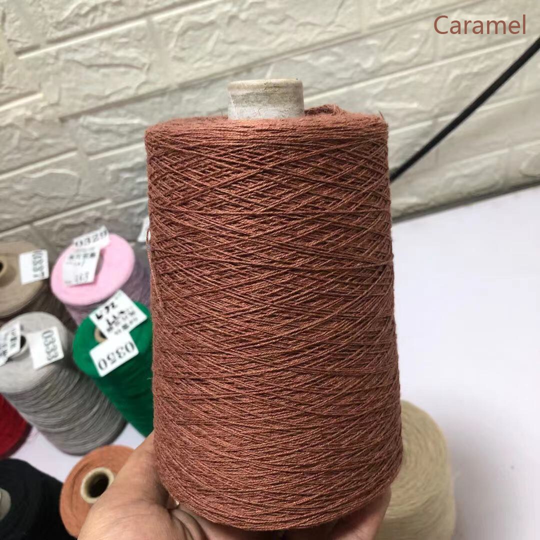 Hilo de lino 500 para tejer, hilo de encaje n. ° 8 para tejer a mano, de ganchillo, de lino natural puro, de verano, ZL59, 100% g
